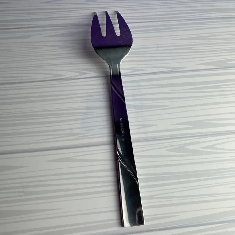 Cambridge Maren Tessa Stainless Serving Flatware Hostess Set Slotted Spoon Fork